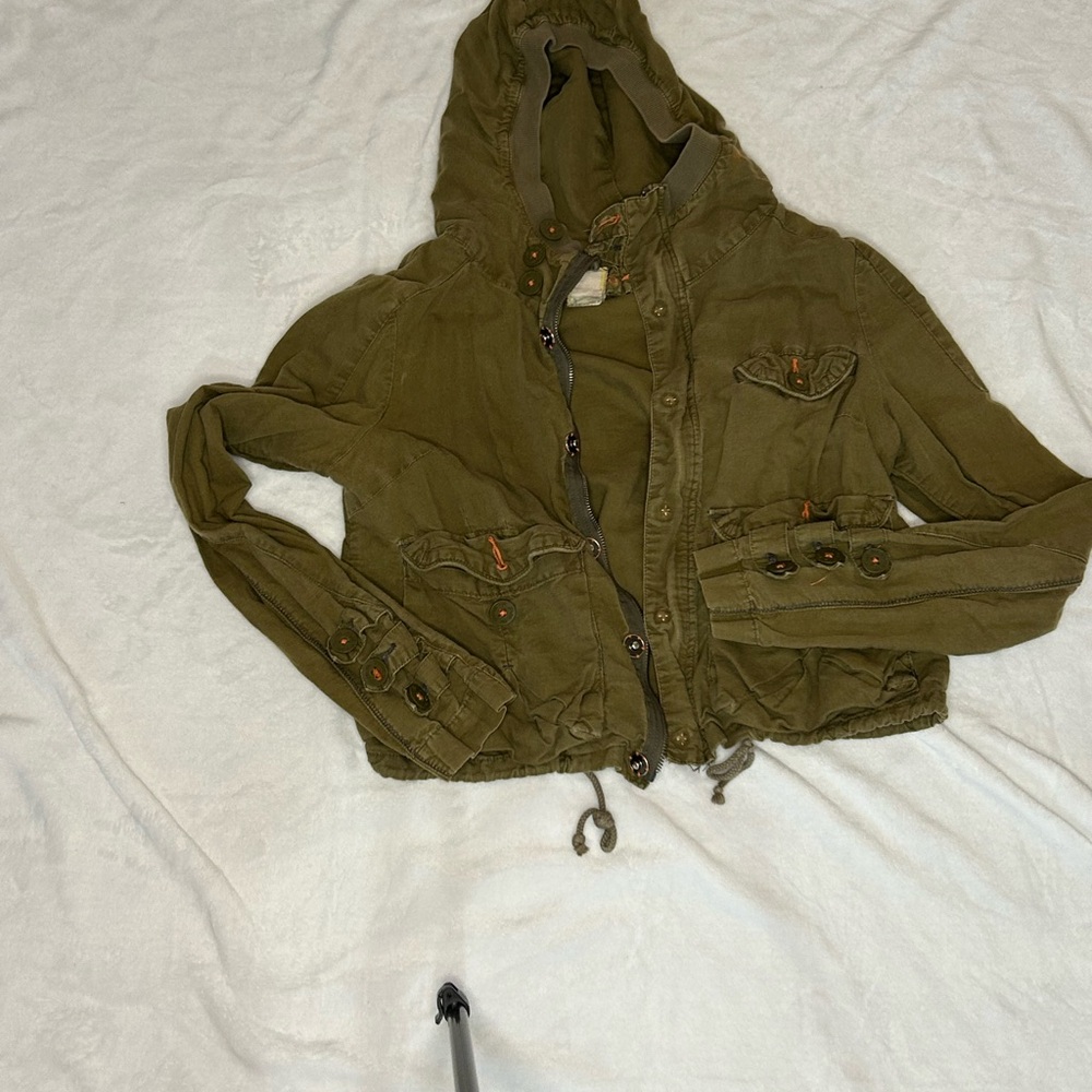 FP Movement by Free People Olive Bomber Jacket